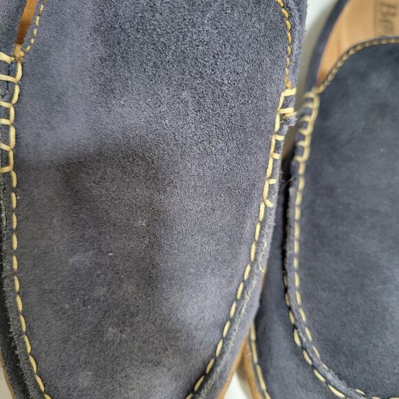 Born Naldo Nubuck Leather Suede Soft Fabric Footbed Rubber Traction Sole 9.5 - Picture 10 of 12